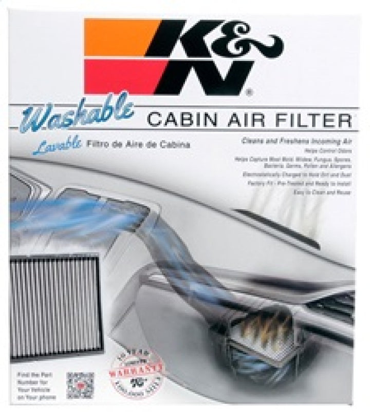 K&N 13-16 Audi SQ5 3.0L V6 Cabin Air Filter - Bull Strap