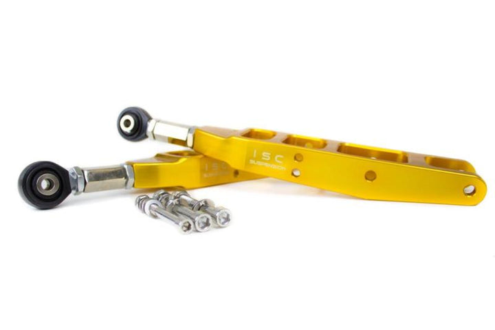 ISC Suspension Subaru 08+ Impreza WRX/STI /10+ Forester/ 12+BRZ/FR-S V3 Rear Adjustable Control Arms - Bull Strap