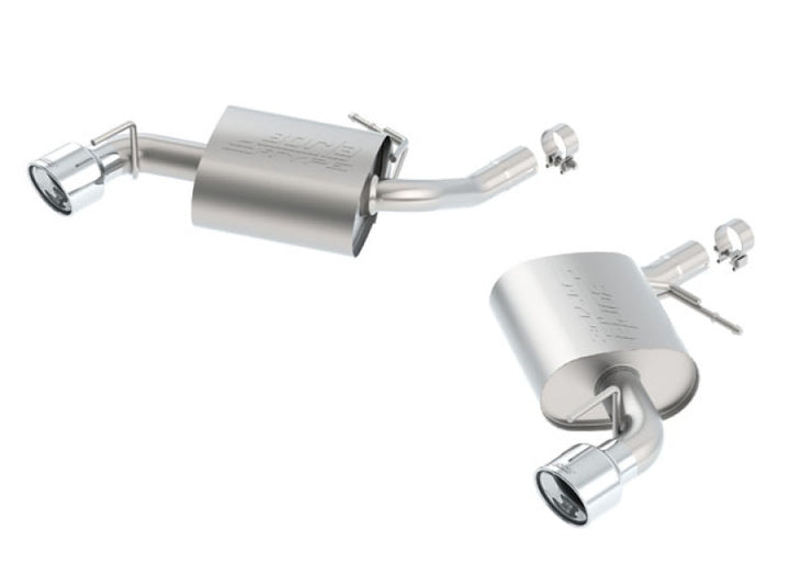 Borla 16-17 Chevy Camaro 3.6L V6 Single Split Rear Exit S-Type Axle-Back Exhaust - Bull Strap