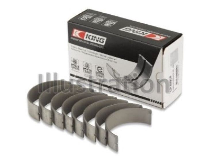King Engine Bearings Audi BYT/CDNC/CCZD/CPSA Connecting Rod Bearing Set - Bull Strap