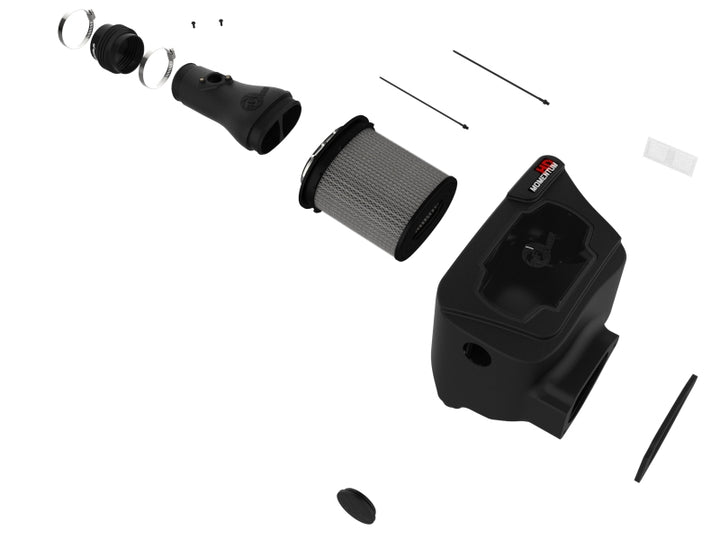 aFe Momentum HD Cold Air Intake System w/ Pro DRY S Filter 2022 Toyota Land Cruiser V6-3.3L (td) - Bull Strap