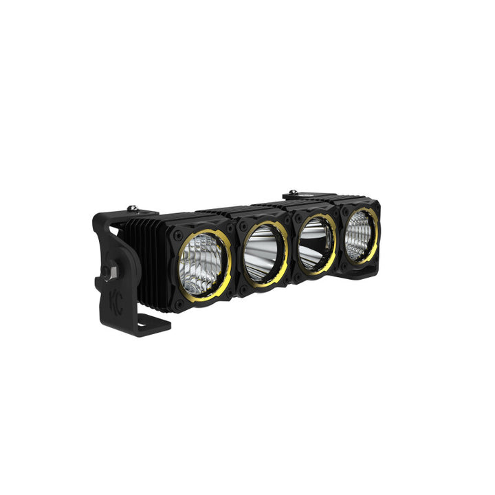 KC HiLiTES FLEX ERA LED 10in. Light Bar - Master Kit - Bull Strap