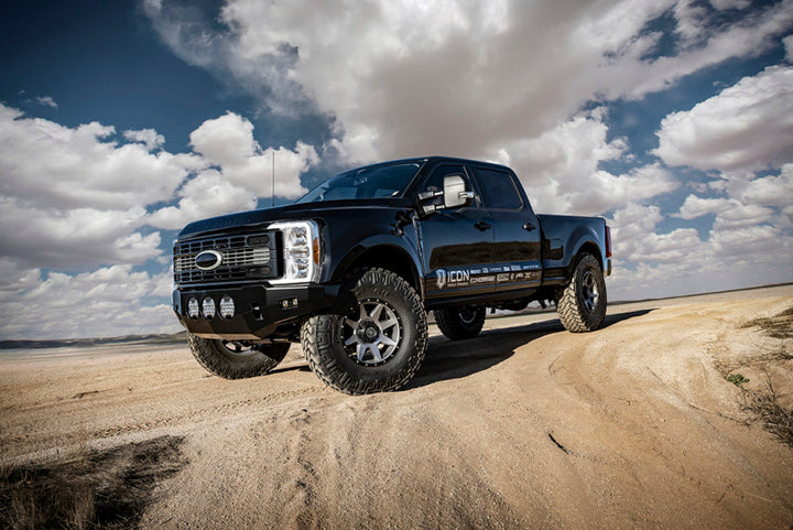 ICON 2008+ Ford F250/F350 Super Duty 2in Rear Leaf Spring Expansion Pack - Bull Strap