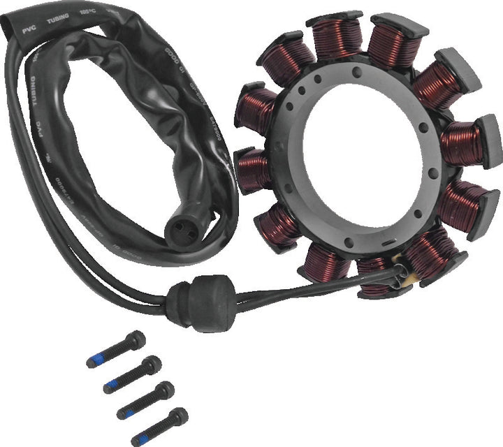 Twin Power L89 - 03 XL Models Stator Replaces H-D 29967-89 17 Amp - Bull Strap