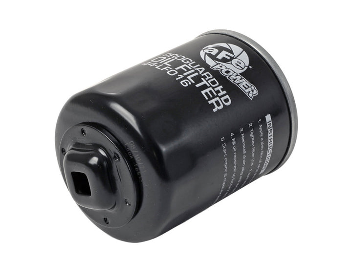 aFe Pro GUARD D2 Oil Filter 99-14 Nissan Trucks / 01-15 Honda Cars (4 Pack) - Bull Strap
