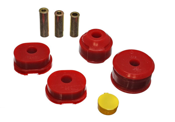 Energy Suspension 05-07 Scion tC Red Motor and Transmission Mount Bearings - Bull Strap