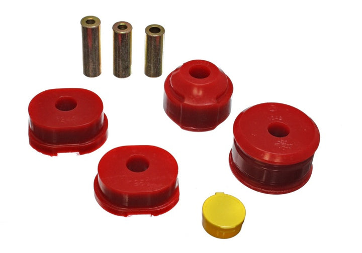 Energy Suspension 05-07 Scion tC Red Motor and Transmission Mount Bearings - Bull Strap