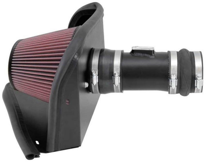K&N 69 Series Typhoon Performance Intake Kit 13-14 Nissan Altima/Pathfinder 3.5L V6 - Bull Strap