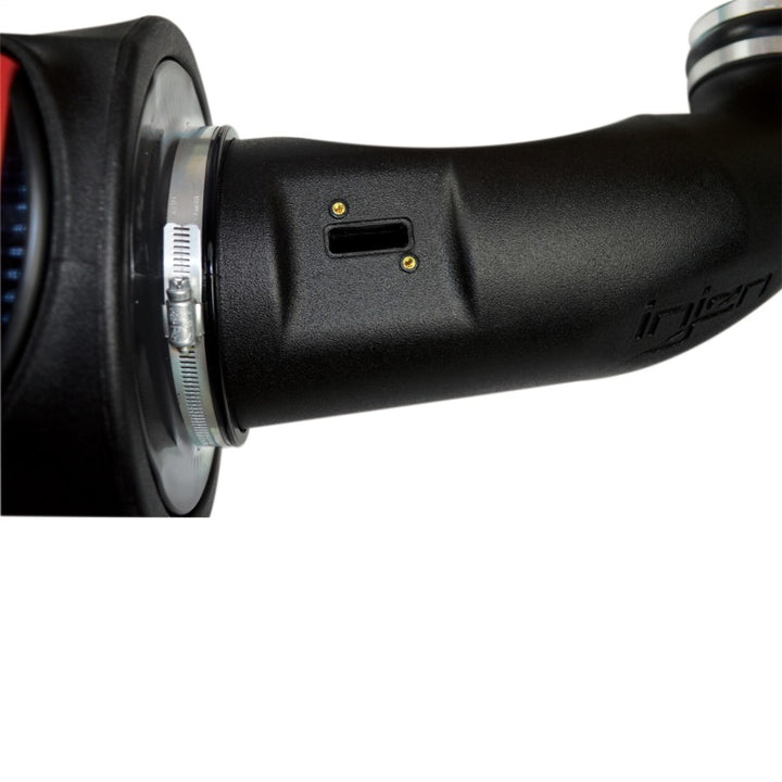 Injen 17-19 Chevy Silverado 2500/3500 Duramax L5P 6.6L Evolution Cold Air Intake (Dry Filter) - Bull Strap