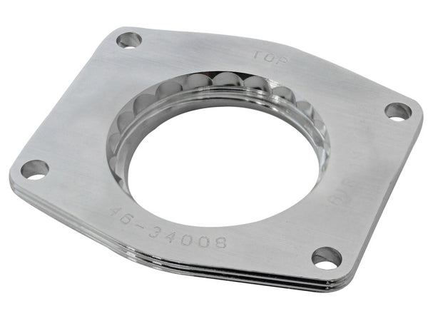 aFe Silver Bullet Throttle Body Spacers TBS 2014 GM Silverado/Sierra 1500 V8 5.3L - Bull Strap
