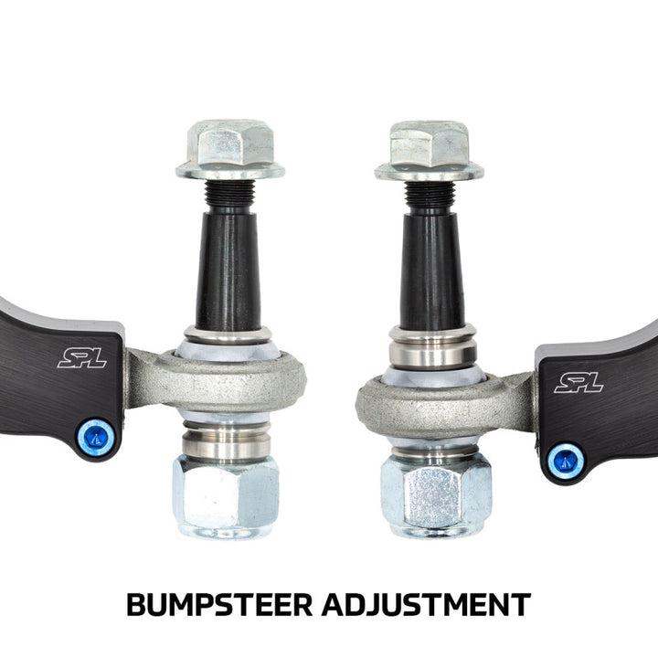 SPL Parts 89-97 Mazda Miata (NA) Tie Rod Ends (Bumpsteer Adjustable/Power Steering Rack Only) - Bull Strap