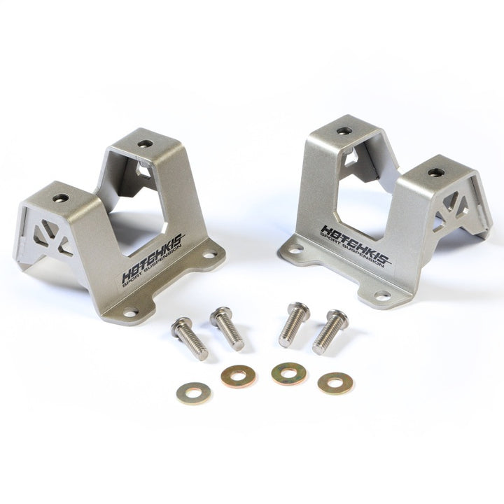 Hotchkis 64.5-66 Ford Mustang Front Shock Mount Brackets - Bull Strap