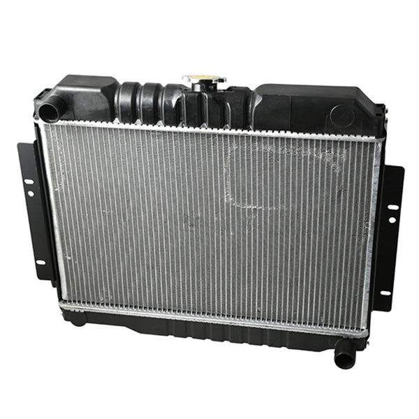 Omix Radiator 2 Core GM V8 Engine Conversion 72-86 CJ - Bull Strap