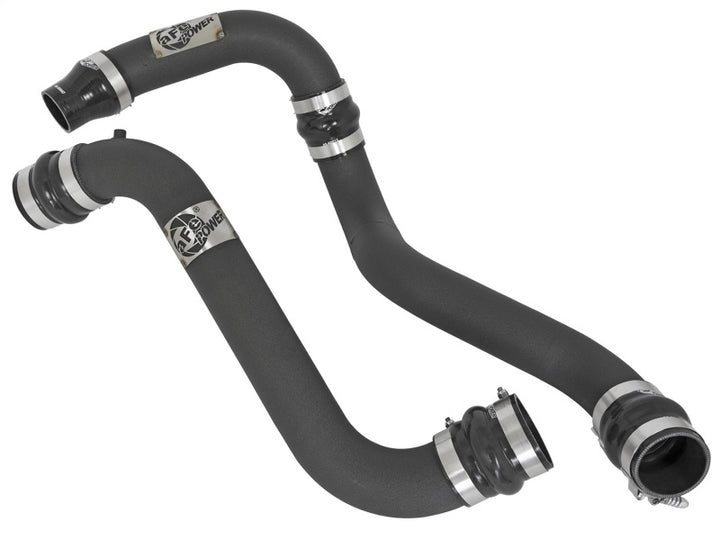 aFe Bladerunner 3in Intercooler Tubes Combo 11-16 GM Diesel Trucks V8 6.6L (td) LML - Bull Strap