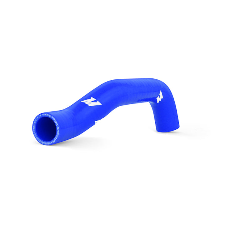 Mishimoto Subaru 02-07 WRX/04-07 STi Top-Mount Intercooler Kit - Powder Coated Silver & Blue Hoses - Bull Strap