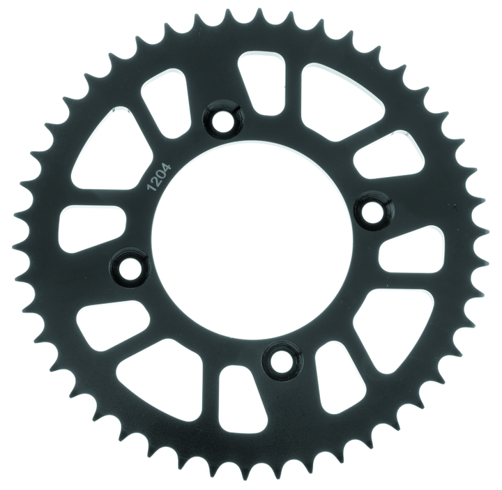 BikeMaster Honda Rear Steel Sprocket 428 46T - Black - Bull Strap