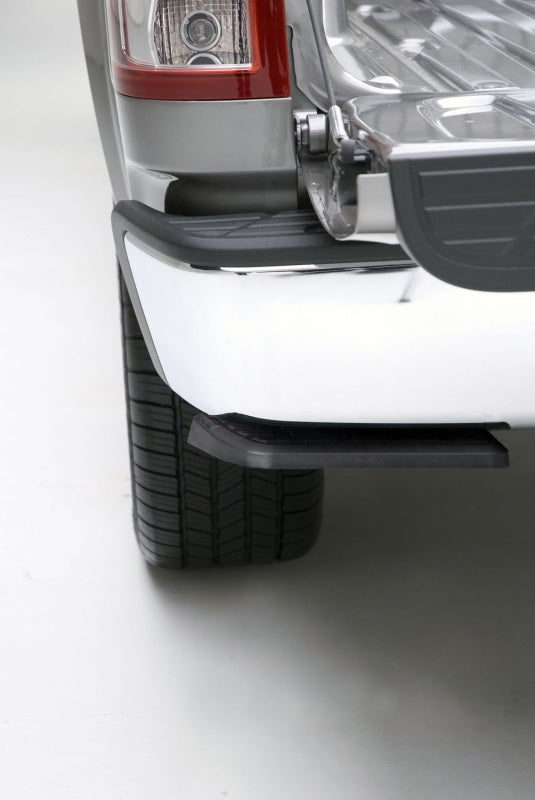 AMP Research 2007-2013 Chevrolet Silverado 1500 BedStep - Black - Bull Strap