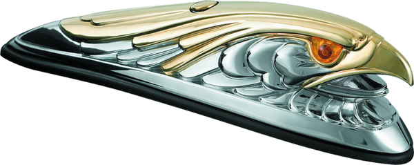 Kuryakyn Eagle Fender Ornament Chrome - Bull Strap