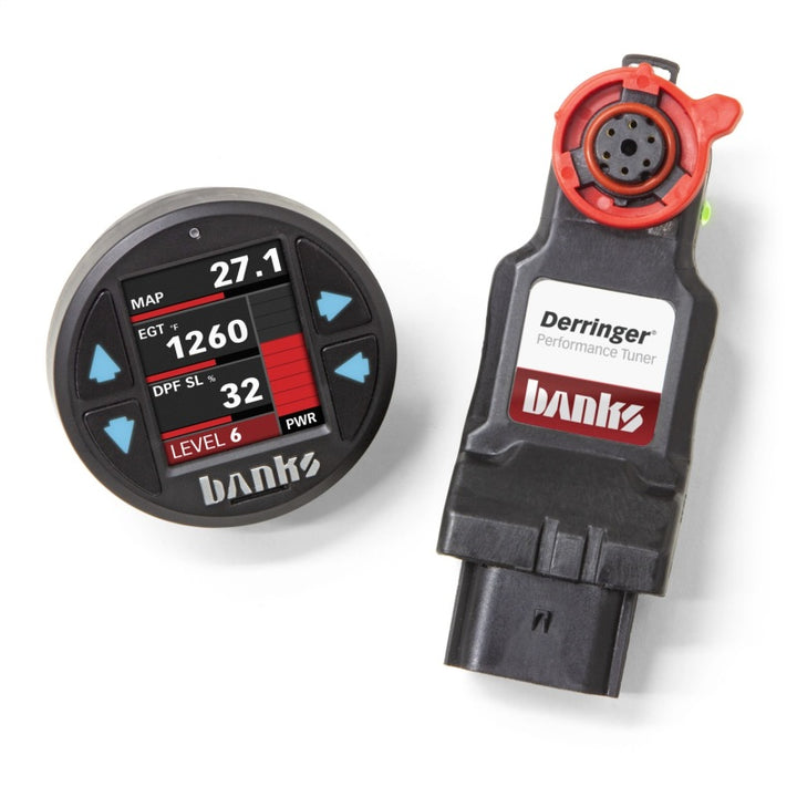 Banks Power 17-19 GM 2500 6.6L L5P Derringer Tuner (Gen 2) w/ 1.8in iDash - Bull Strap