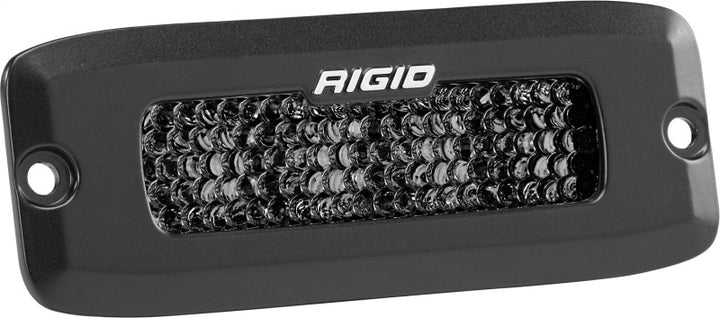 Rigid Industries SR-Q Series PRO Midnight Edition - Spot - Diffused - Pair - Bull Strap