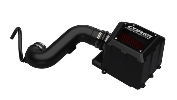 Corsa 2019-2025 Chevrolet Silverado / GMC Sierra 5.3L V8 Cold Air Intake with DryTech Air Filter - Bull Strap