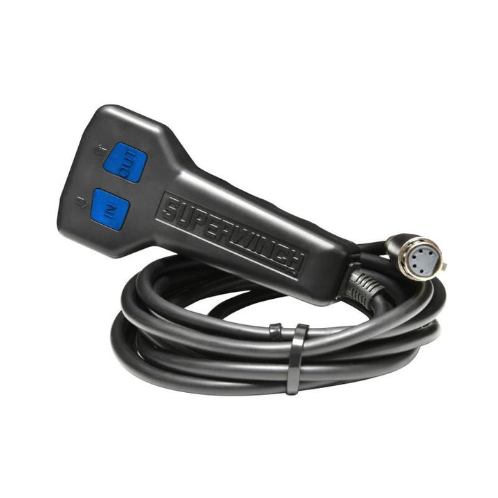 Superwinch 10000 LBS 12V DC 3/8in x 85ft Wire Rope SX 10000 Winch - Bull Strap