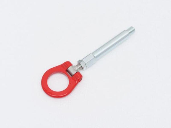 Cusco Folding Tow Hook 2020+ Toyota GR Yaris (GXPA16 GXPA12) Red Steel - Bull Strap
