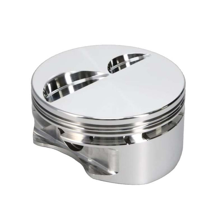 Manley Chevrolet Small Block 4.040in Bore 1.280in CH -4.00 CC Piston Set - Bull Strap