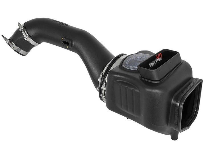 aFe Momentum HD Pro 10R Cold Air Intake System 2017 GM Diesel Trucks V8-6.6L L5P - Bull Strap