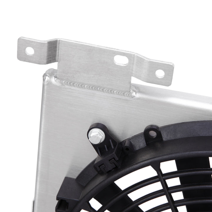 Mishimoto 08-15 Subaru WRX / STi Plug-N-Play Aluminum Fan Shroud Kit - Bull Strap