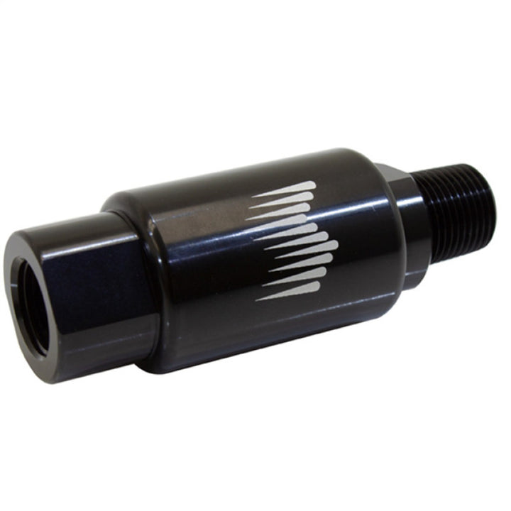 Snow Performance Billet 100 Micron Water Filter (Braided Lines Req. SNO-803-BRD) - Bull Strap