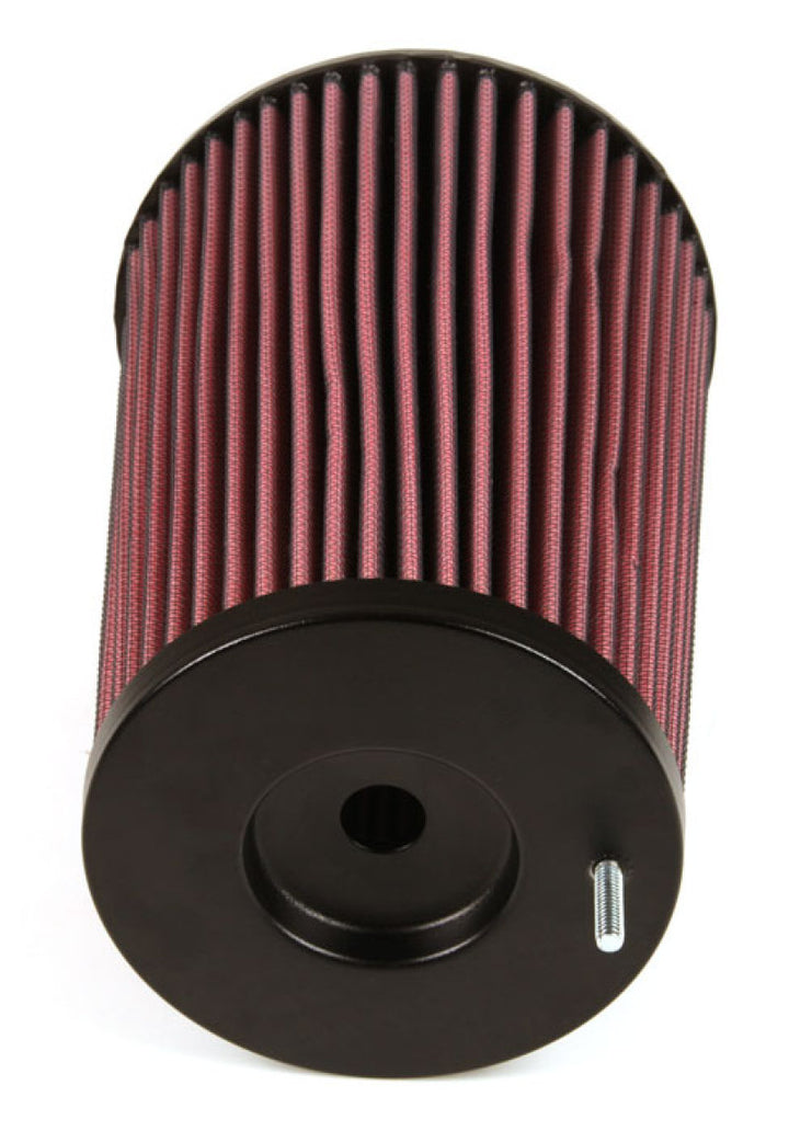 K&N Universal Filter Round Tapered 4in FlangeID / 6.625in Base OD / 5.25in Top OD / 9.5in Height - Bull Strap