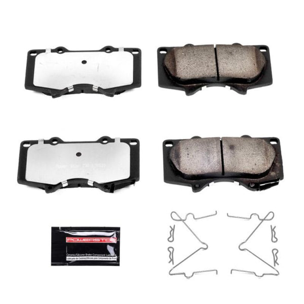 Power Stop 10-19 Lexus GX460 Front Z36 Truck & Tow Brake Pads w/Hardware - Bull Strap