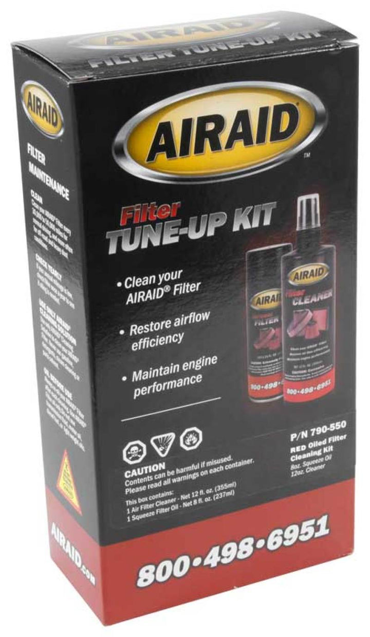 Airaid Renew Kit - 12oz Cleaner / 8oz Squeeze Oil - Bull Strap