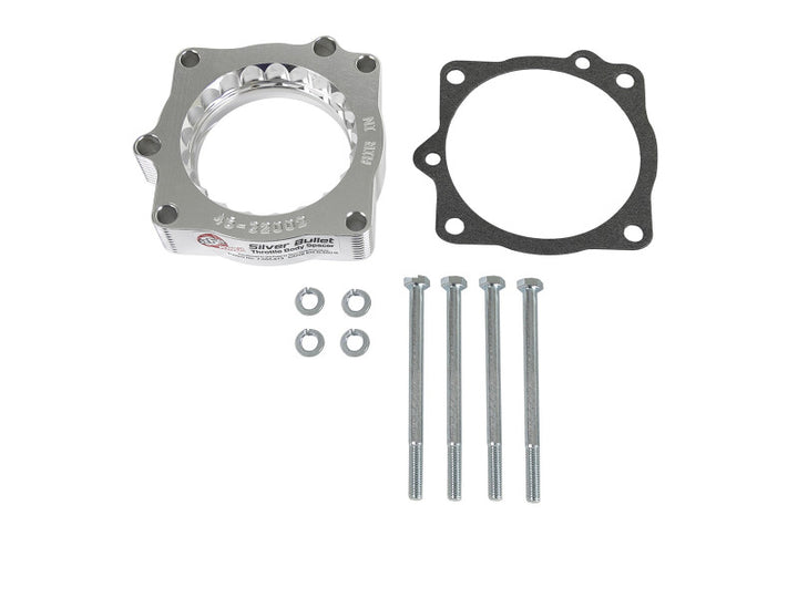 aFe Silver Bullet Throttle Body Spacers TBS Dodge Ram 03-08 V8-5.7L (Works w/ 5x-10382 only) - Bull Strap