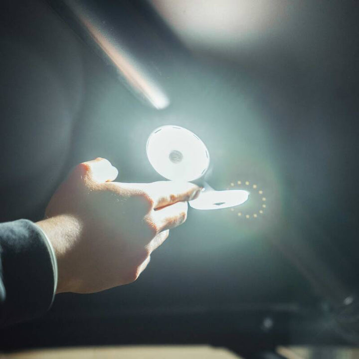 KC HiLiTES Dual Cyclone Dome Light Mount for Roll Cages - Bull Strap