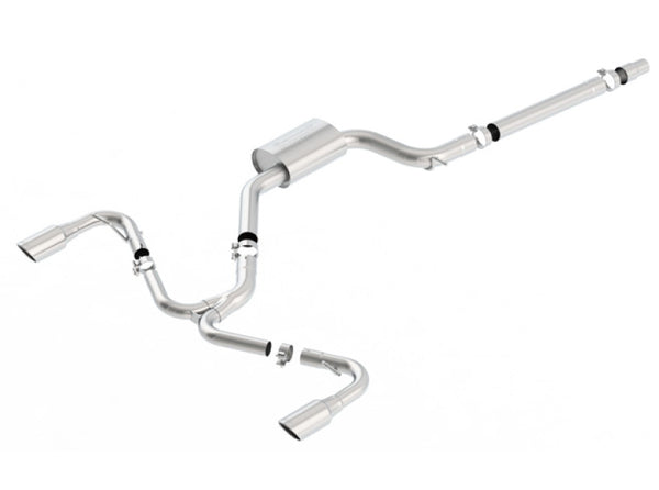 Borla 2018 Volkswagen GTI (MK7.5) 2.0T AT/MT SS S-Type Catback Exhaust - Bull Strap
