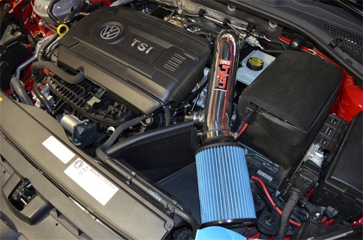 Injen 17-19 Audi A4 2.0T Black Cold Air Intake - Bull Strap