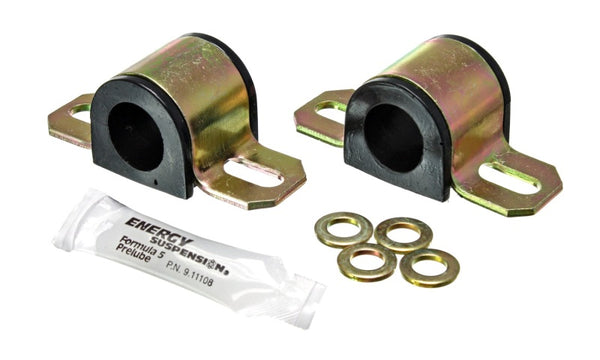 Energy Suspension 94-97 Honda Accord/Odyssey Black 22mm Front Sway Bar Bushings - Bull Strap