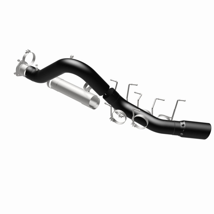 MagnaFlow 2024+ Chevy Silverado 2500HD/3500HD Black Series Filter-Back Performance Exhaust - Bull Strap