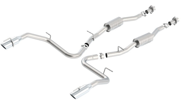 Borla 99-04 Ford Mustang Cobra 4.6L/5.4L V8 MT RWD ATAK SS Catback Exhaust - Bull Strap