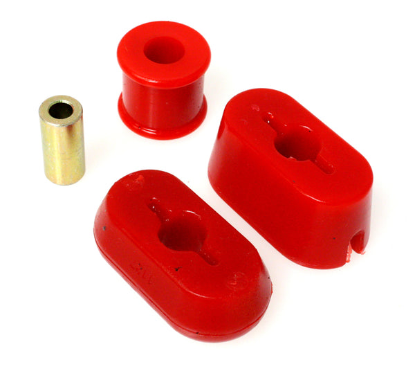 Energy Suspension 98-06 VW Beetle / 99-06 Golf IV/GTI/Jetta IV Red Motor Mount Inserts (M/T ONLY) - Bull Strap