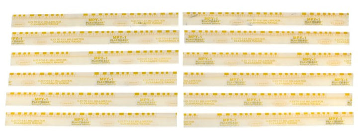 Clevite Plastigage Yellow Plastigage - 12 Pack - Bull Strap