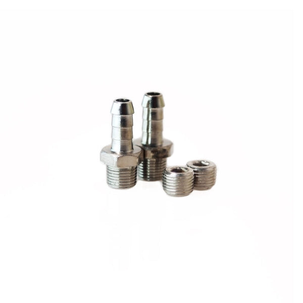 Turbosmart WG50/60 1/8NPT - 6MM Hose Tail Fitting Kit w/ Plug - Bull Strap