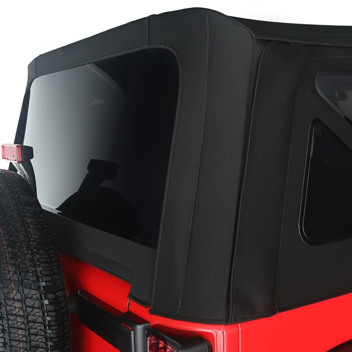 Rugged Ridge Replacement Top Black Diamond 10-18 2-Door JK - Bull Strap