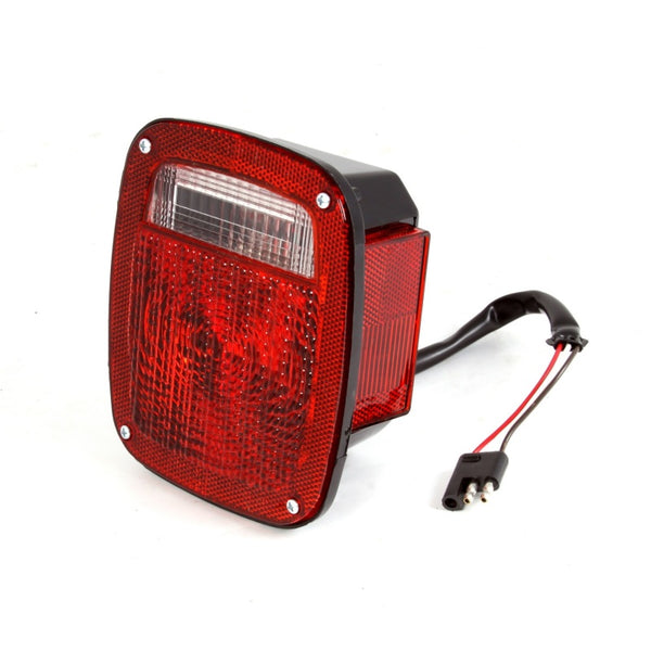 Omix Right Black Tail Lamp 81-86 Jeep CJ Models - Bull Strap