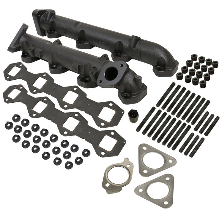 BD Diesel Exhaust Manifold Kit - Ford 2011-2014 F250/F350/F450/F550 6.7L PowerStroke - Bull Strap