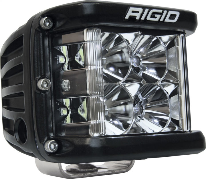 Rigid Industries D-SS - Flood - Single - Black Housing - Bull Strap