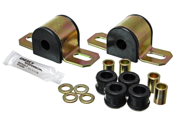 Energy Suspension 68-82 Chevrolet Corvette Black 9/16in Rear Sway Bar Bushings - Bull Strap