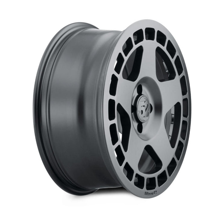 fifteen52 Turbomac 17x7.5 4x108 42mm ET 63.4mm Center Bore Asphalt Black Wheel - Bull Strap